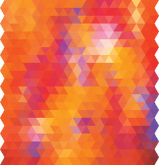 background with colored triangles