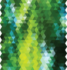 background with colored triangles