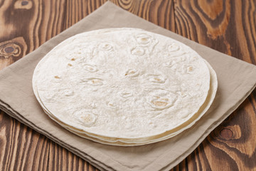 wheat round tortillas
