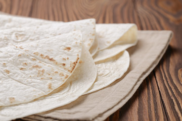 wheat round tortillas