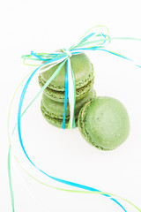 green macaroon