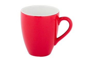 Red cup isolated