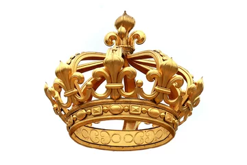 Selbstklebende Fototapete Europa golden  crown