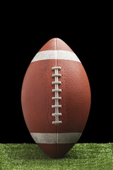 Isolated american football ball
