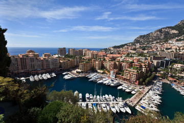 Naklejka premium city of Monaco
