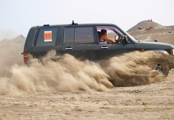 Auto racing trial