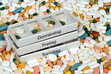 Medikation, Medikamente, Pillen, Tabletten, Heilung