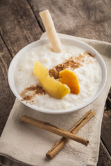 Rice pudding