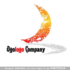 logo, vector, sign, night, moon, art, illustrations