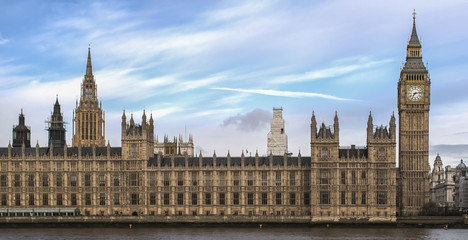 Fototapeta na wymiar Big Ben and the Parliment