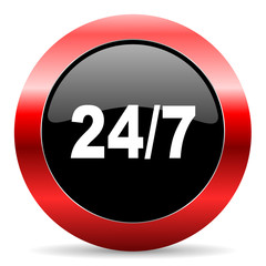 24/7 icon