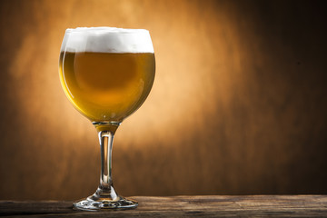 Glass of beer