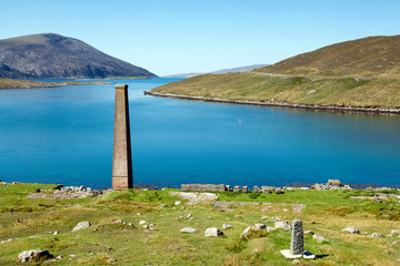 Ruined old whaling factory, Isle of Harris