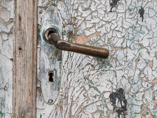 Stara klamka dzwi