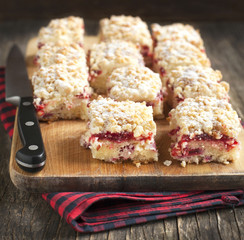 Cranberry Cream Cheese Coffee Cake