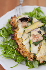 Gesunde Pizza mit Gemüse