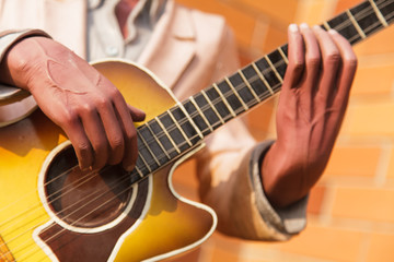 Obraz na płótnie Canvas Guitar Player