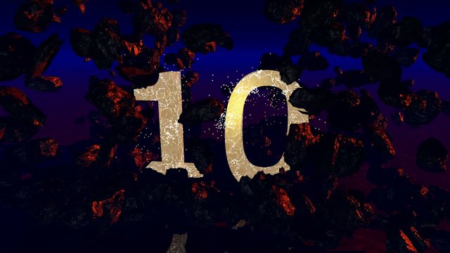 10 Geburtstag (3d Rendered Artwork)
