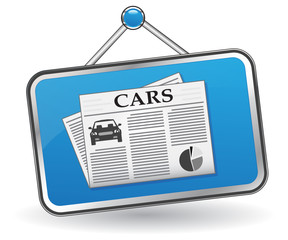 CARS NEWSPAPER ICON