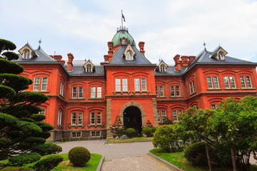Former Hokkaido Government Office in Sapporo, Japan.