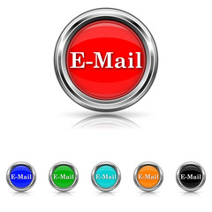 E-mail icon - six colours set