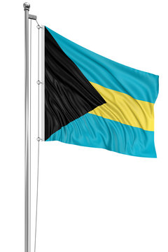 3D Bahamas flag