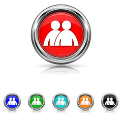 Forum icon - six colours set