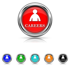 Careers icon - six colours set