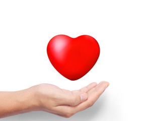 Obraz premium Heart in the hands