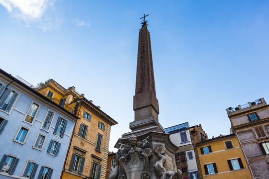 Low angle view of a obelisk