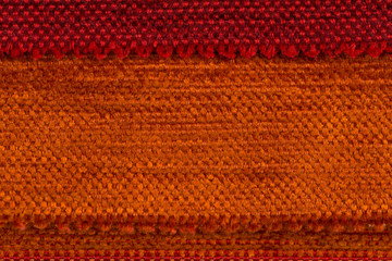 Orange fabric texture