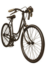 Retro styled image of a nineteenth century bicycle - obrazy, fototapety, plakaty