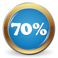 70 PERCENT ICON