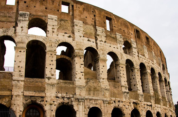 Obraz premium The colleseum, Rome, Italy.