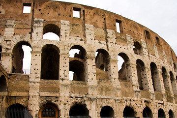 The colleseum, Rome, Italy.