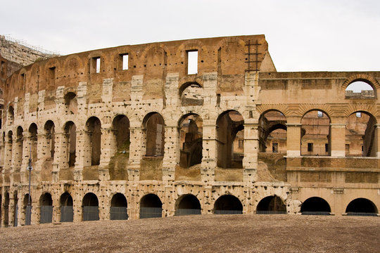The colleseum, Rome, Italy.