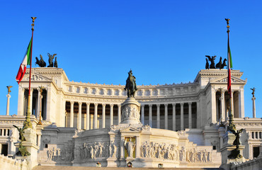 Monumento Nazionale a Vittorio Emanuele II in Rome, Italy