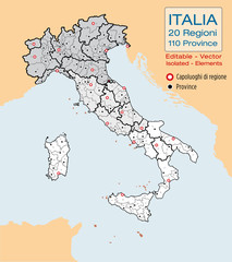 ITALIA, REGIONI, PROVINCE, SIGLE, TARGHE
