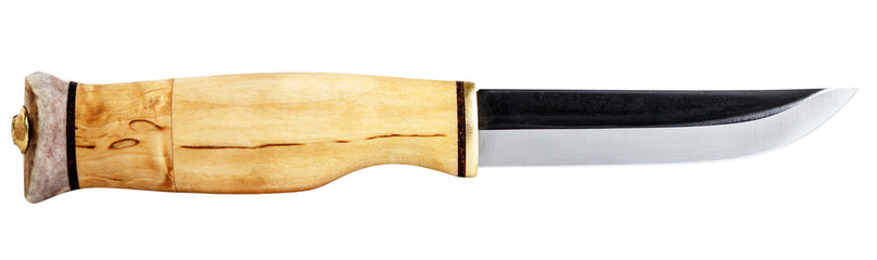 Finnish knife isolated on white