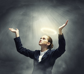 Saint businesswoman