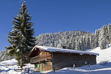 Gabrielalm im Winter