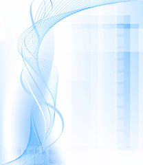Abstract fantasy futuristic background