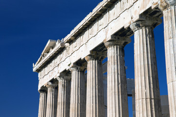 Parthenon on the Acropolis in Athens