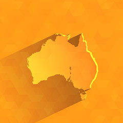Australia. Vector format