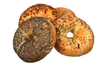 Four Mixed Bagel