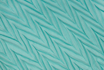 turquoise drapery textile
