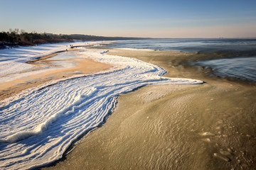 Baltic Sea in winter