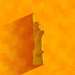 Statue of Liberty. Vector format