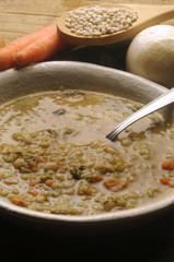 薏仁汤  Barley soup Sopa de cebada Minestra d'orzo