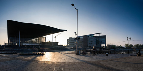 Fototapeta premium Cardiff Sunrise